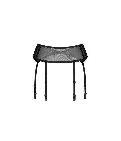 Aurorium porte-jarretelles noires